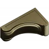 Elegant Serpentine Corner Bracket STL for CNC