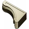 Elegant Serpentine Corner Bracket STL for CNC