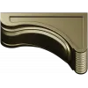 Elegant Serpentine Corner Bracket STL for CNC