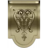 Acanthus Scroll Decorative Bracket STL for CNC Milling