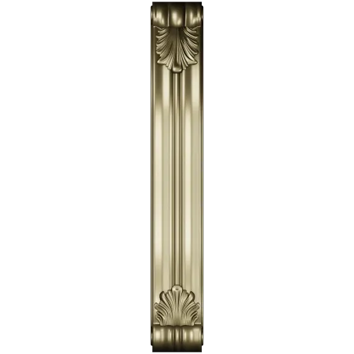Decorative Shell Scroll Bracket STL for CNC