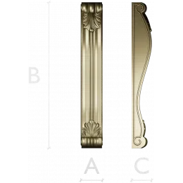 Shell Scroll Bracket