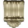 Baroque Shell Scroll Bracket - STL 3D model for CNC