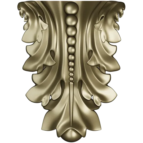Regal Acanthus Bracket - STL 3D Model for CNC