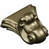 Ornate Corbel with Animal Head - STL 3D Model for CNC
