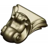 Ornate Corbel with Animal Head - STL 3D Model for CNC