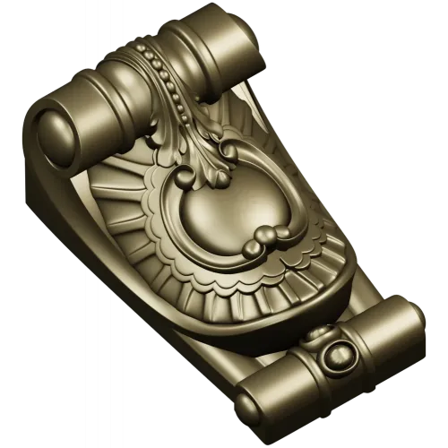 Regal Acanthus Corbel - ornamental STL 3D model for CNC