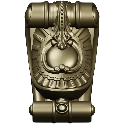 Regal Acanthus Corbel - ornamental STL 3D model for CNC