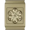 Petalcrest Plaque - STL 3D model for CNC milling