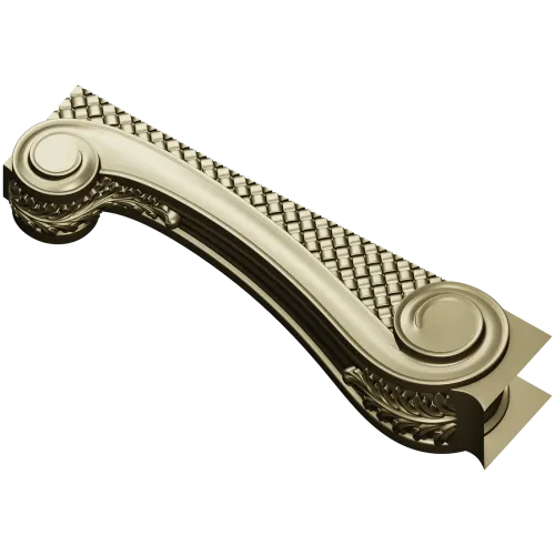 Ornate Scroll Bracket STL for CNC Router