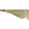 Acanthus Scroll Corbel - STL 3D model for CNC