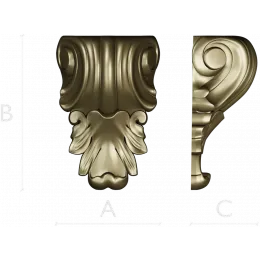Ornate Acanthus Corbel