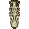 Acanthus Scroll Bracket - STL 3D model for CNC