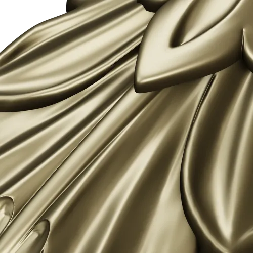 Acanthus Scroll Bracket - STL 3D model for CNC