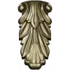 Acanthus Scroll Bracket - STL 3D model for CNC