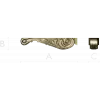 Imperial Acanthus Bracket - 3D model STL for CNC carving