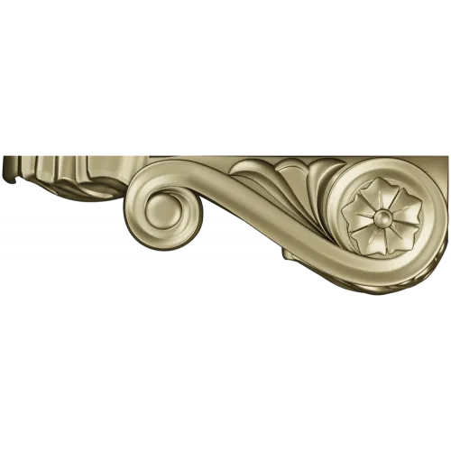 Acanthus Scroll Corbel STL for CNC Milling