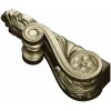 Acanthus Scroll Corbel STL for CNC Milling