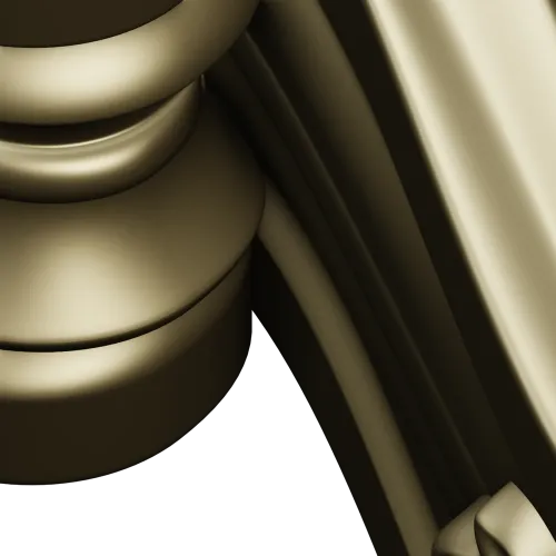Acanthus Scroll Corbel STL for CNC Milling