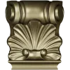 Декоративный кронштейн-раковина 3D STL для ЧПУ