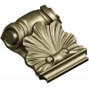 Декоративный кронштейн-раковина 3D STL для ЧПУ