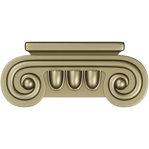 Ионическая капитель для ЧПУ - STL модель
