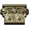 Декоративная капитель "Розарий" - 3D модель STL для ЧПУ