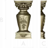 Classical Baluster with Corinthian Capital - STL 3D Model for CNC