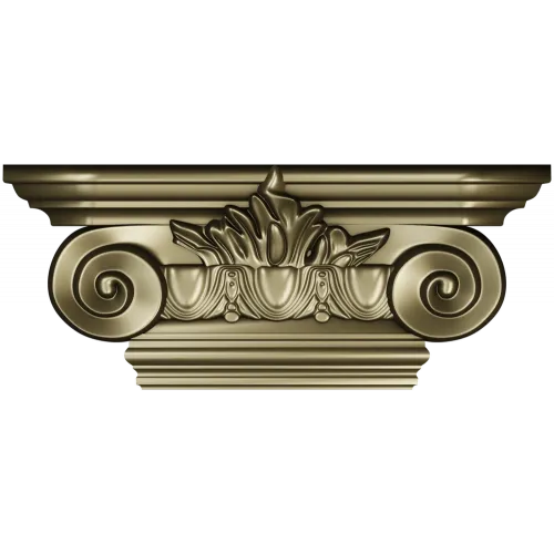 Капитель в ионическом стиле - 3D модель STL для ЧПУ