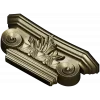 Капитель в ионическом стиле - 3D модель STL для ЧПУ