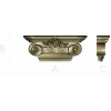 Капитель в ионическом стиле - 3D модель STL для ЧПУ