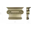 Ионическая капитель в формате STL для ЧПУ
