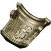 Acanthus Shell Capital - STL 3D model for CNC milling