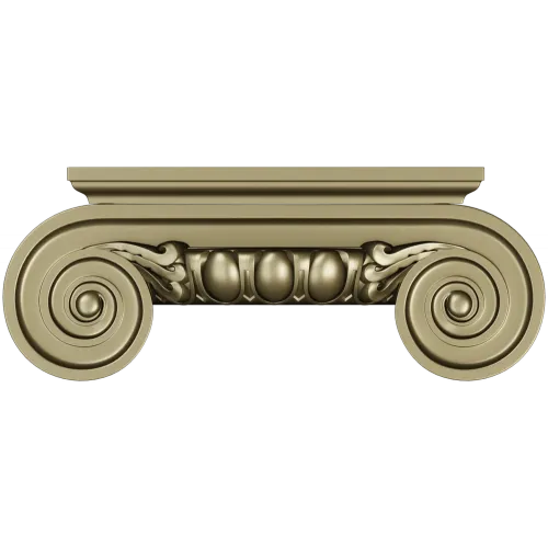 Ионическая капитель - 3D модель STL для ЧПУ