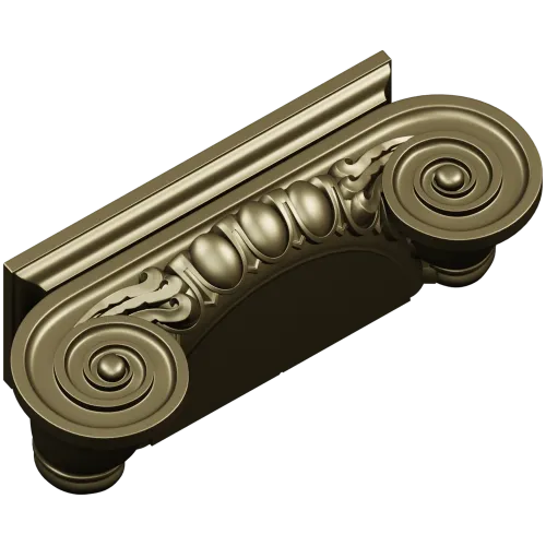 Ионическая капитель - 3D модель STL для ЧПУ