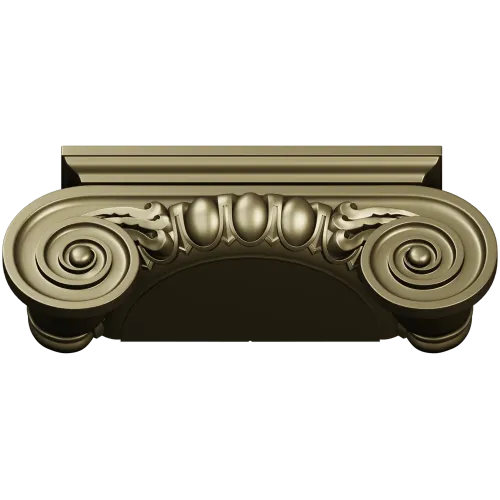 Ионическая капитель - 3D модель STL для ЧПУ