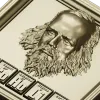 3D модель STl панно с барельефом "Алкоголик" для ЧПУ