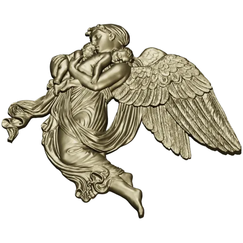 Guardian Angel Embrace STL