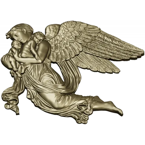 Guardian Angel Embrace STL