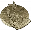 Kashchey the Immortal medallion 3D STL for CNC
