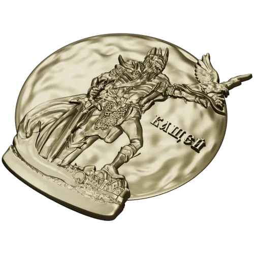 Kashchey the Immortal medallion 3D STL for CNC