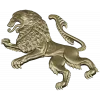 Heraldic Rampant Lion - High-Relief STL for CNC