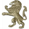 Heraldic Rampant Lion - High-Relief STL for CNC