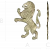 Heraldic Rampant Lion - High-Relief STL for CNC