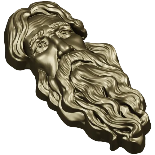 Лик Винодела - 3D модель (STL) для ЧПУ