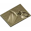 Remembrance banner bas-relief STL for CNC