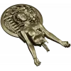 Haloed Cyborg Maiden - STL 3D model for CNC