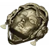 La Dama de Calavera - detailed 3D STL mask for CNC routing