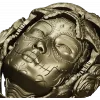 La Dama de Calavera - detailed 3D STL mask for CNC routing