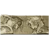 High-Relief Warrior Panel STL - Confrontation Bas-Relief